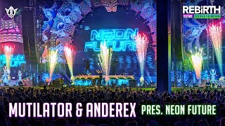 Mutilator amp Anderex pres Neon Future LIVE  REBiRTH Festival 2024  Discover The Mayhem [upl. by Minna719]