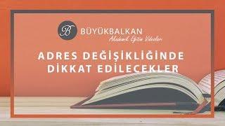 Şirket Adres Değişikliği Nasıl Yapılır [upl. by Rriocard317]