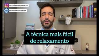 A técnica mais simples e eficaz de relaxamento respiração [upl. by Aehcim925]