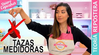 ¿POR QUÉ NO UTILIZO TAZAS MEDIDORAS DE REPOSTERÍA  QUIERO CUPCAKES [upl. by Ettelrahc]