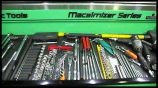 【First auto industry】MACTOOLS Tool box MACSIMIZER セルフサービス [upl. by Bushore479]