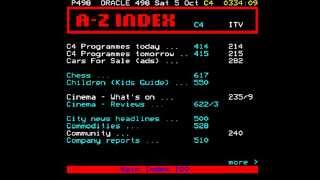 Channel 4 ORACLE Page Junction 5 October 1986 Part 8 [upl. by Sesilu]