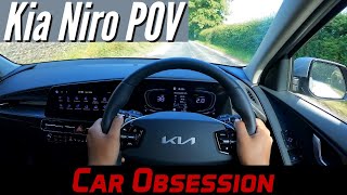 Kia Niro Hybrid 2023 POV Review [upl. by Selry]