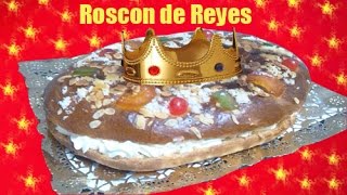 Roscón de reyes recetas de cocina de postres para navidad [upl. by Hacker]