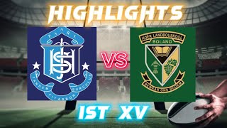 HIGHLIGHTS  Paarl Boys vs Boland Landbou 1st XVs  2023 [upl. by Halihs215]