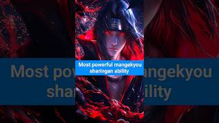 Most powerful mangekyou sharingan ability🔥narutofacts narutoshippudenfacts animefacts animehindi [upl. by Luoar175]