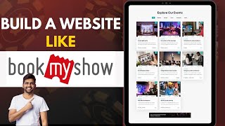 How to create event ticket website like bookmyshow [upl. by Anallij]