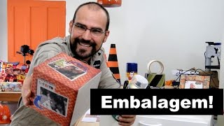 Como fazer Embalagens Personalizadas  Sublimação [upl. by Sukramaj]