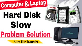 Hard disk slow problem solution  How to fix slow hard disk file transfer speed in windows 10 [upl. by Paz]