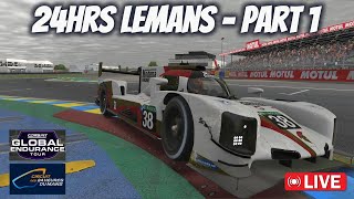 iRacing LeMans 24HR Part 1 [upl. by Tedmund]