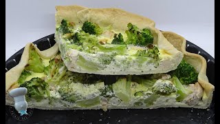 Recette de quiche poulet Boursin brocoli [upl. by Ingamar764]