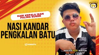 FULL KARI KEPALA IKAN PALING SURRRR DI KLANG Review Nasi Kandar Pengkalan Batu [upl. by Sirron]