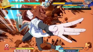 Lab Coat 21 1v3 Comeback DBFZ [upl. by Aicined]