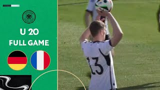 Germany vs France  Under20  Friendly [upl. by Atnad]