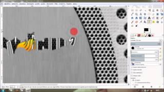 Gimp come cancellare una scritta da unimmagine e fare una Gif [upl. by Lesiram]