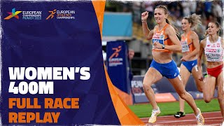 Womens 400m Final  Munich 2022  Femke Bol [upl. by Ainedrag]