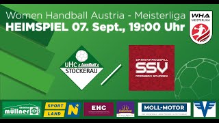 WHA Meisterliga UHC Müllner Bau Stockerau vs SSV Dornbirn Schoren [upl. by Suiramaj737]