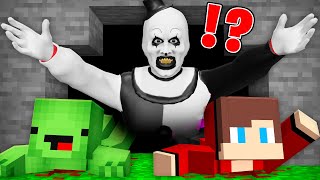 How Scary TERRIFIER CLOWN Kidnapped JJ and Mikey in Minecraft Challenge  Maizen [upl. by Mariska]