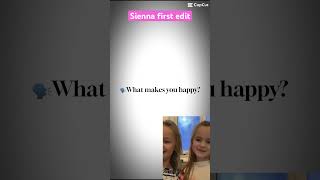 Siennas first edit [upl. by Yknarf]