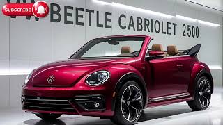 Unveiling The 2025 VW Beetle Cabriolet 5 Features You Won’t Believe [upl. by Marasco672]