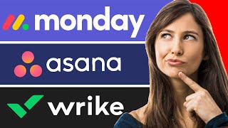 Wrike vs Monday vs Asana FREE PLANS  Free Plan project Management Comparison [upl. by Anatollo14]