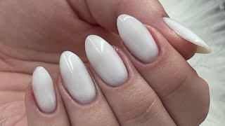 HOW TO APPLY COLORED BUILDER GEL IN A BOTTLE  COLOR GEL OVERLAY [upl. by Elexa972]