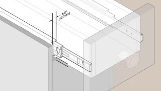 Liberty  Soft Close Ball Bearing Drawer Slide  Installation Video [upl. by Mettah546]