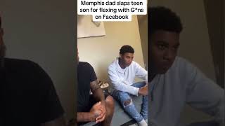 Kid Gets Punished By Dad For Showing Guns on FB Ouch kidswithguns 2024 gangmembers [upl. by Enirahtac]