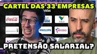 As 33 empresas que CONTROLAM seu SALÁRIO  Cortes da Live do Suco de Brasil [upl. by Ecnarrat]