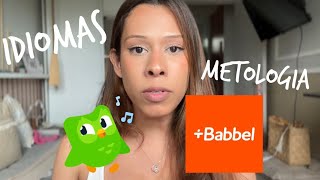 Duolingo amp Babbel Os aplicativos que uso para aprender inglês e outros idiomas [upl. by Esertap]