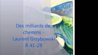 Des milliards de chemins  Laurent Grzybowski [upl. by Namyaw]