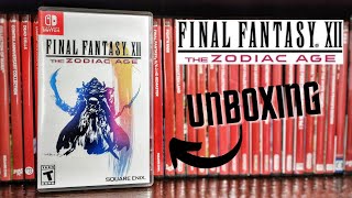 FINAL FANTASY XII Unboxing Nintendo Switch ffxii finalfantasy nintendo [upl. by Gizela]