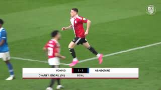 Woking 11 Wealdstone  Match Highlights [upl. by Bevus]