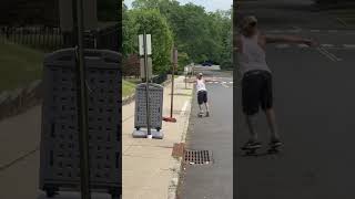 Zaza Haas tre flip street hip Millburn NJ [upl. by Harlene92]