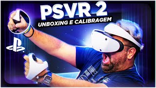 PLAYSTATION VR 2 CALIBRANDO E JOGANDO [upl. by Costa]