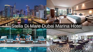 Stella Di Mare Dubai Marina Hotel Review  Dubai UAE 🇦🇪  Luxurious Getaway [upl. by Nevanod]