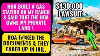 HOA Claims My Property Is Their Property amp Built a GAS Station On My Ranch Im The Land Owner rEP [upl. by Lebatsirhc602]