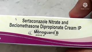 Monoguard B Cream Sertaconazole Nitrate And Beclomethasone Dipropionate Cream IP एलर्जी फंगल दम्मा [upl. by Ettore719]