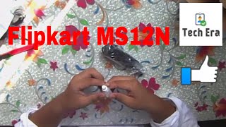 🔌⚙ FLIPKART BEARD TRIMMER MS12N 💡PHILLIPS ALTERNATIVE  👍 UNBOXING AND HANDSON [upl. by Devora]