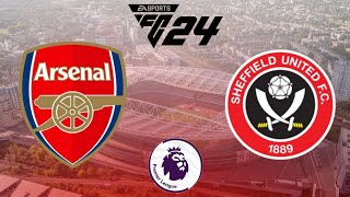 Arsenal vs Sheffield United 28102023 Premier League [upl. by Millburn]