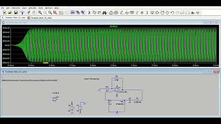 Oscilador RC Puente de Wien  Simulación LTSpice  Amplificador Operacional [upl. by Trescott79]