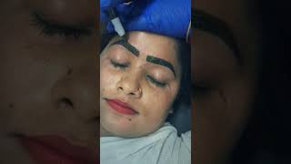 Eyebrow Correction  Microblading  Eyebrow Tattoo  Kolkata youtubereels youtubeshorts reels [upl. by Buddie]