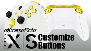 Install the Custom Buttons on Your Xbox Series XS Controller  eXtremeRate [upl. by Lashondra]