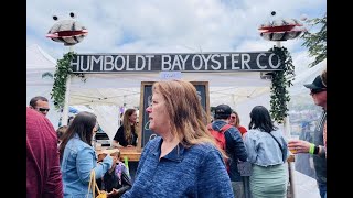 Arcata Oyster Festival 2023 in Humboldt County California oysterfestival arcata california [upl. by Cirnek215]