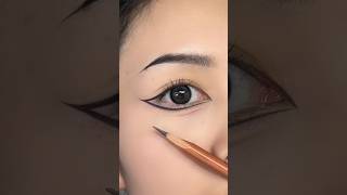 How to Draw Full Eyeliner for Bigger Brighter Eyes  Best Eyeliner amp Eyebrow Pencil Tipsquot shorts [upl. by Ynabla]