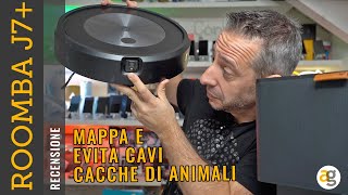 RECENSIONE ROOMBA J7 EVITA CAVI e CACCHE di ANIMALI [upl. by Albers863]