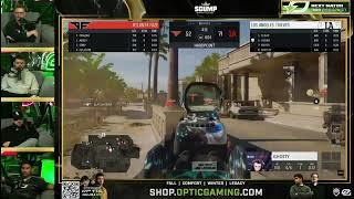 Shotzzy and Scump Impressed With LA Thieves Dismantling FaZe 😱 100 point club [upl. by Akinnej342]