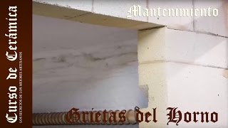 Curso de Cerámica  Reparar Grietas del Horno de Cerámica [upl. by Atener]