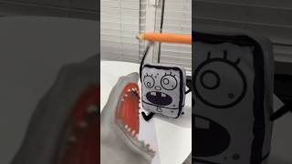 SHARK PUPPET MEETS DOODLEBOB [upl. by Nylzor]