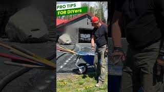 PRO TIPS for the DIY Landscaper  Keep Your Jobsite Tidy [upl. by Spearing913]